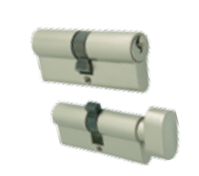 Cylinder with keys